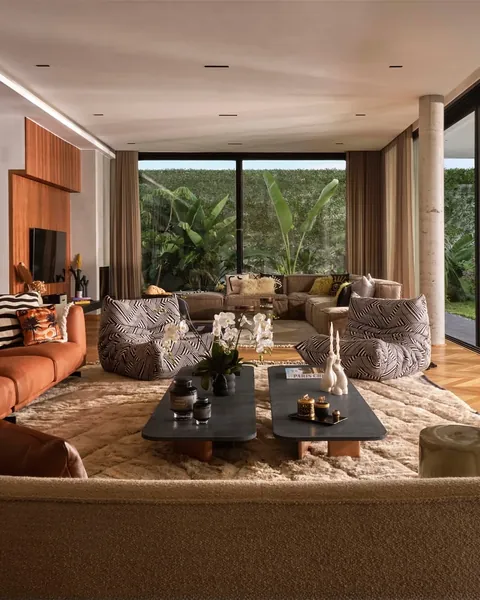 Séjour d’une villa à Casablanca, publié par Emti Design